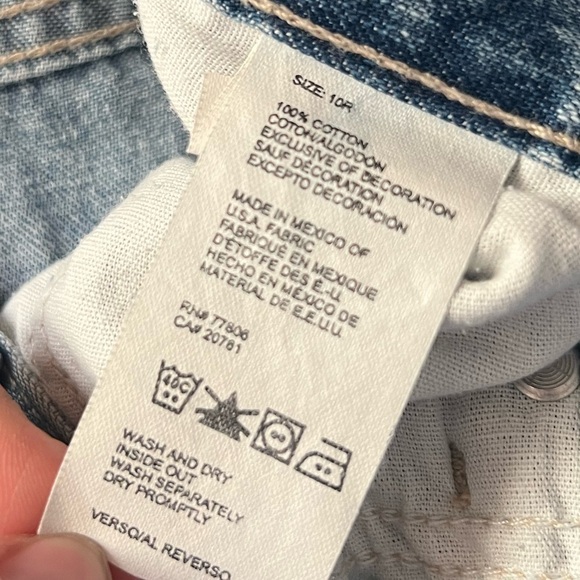 Y2K Tommy Hilfiger Straight Leg Medium Wash jeans 10 - Picture 4 of 5